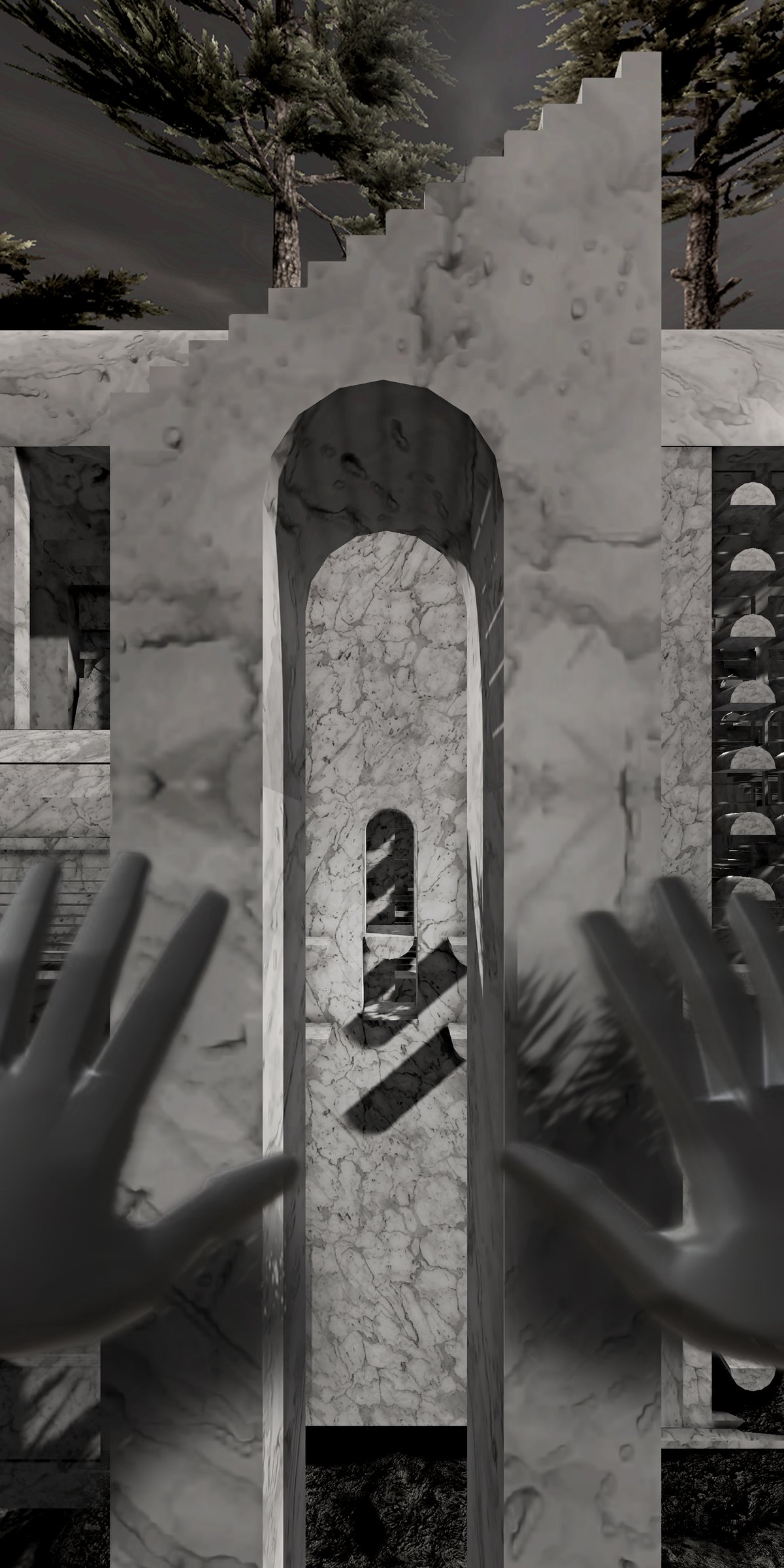 Micro-Utopia — Door in the entry hall, Flying Home