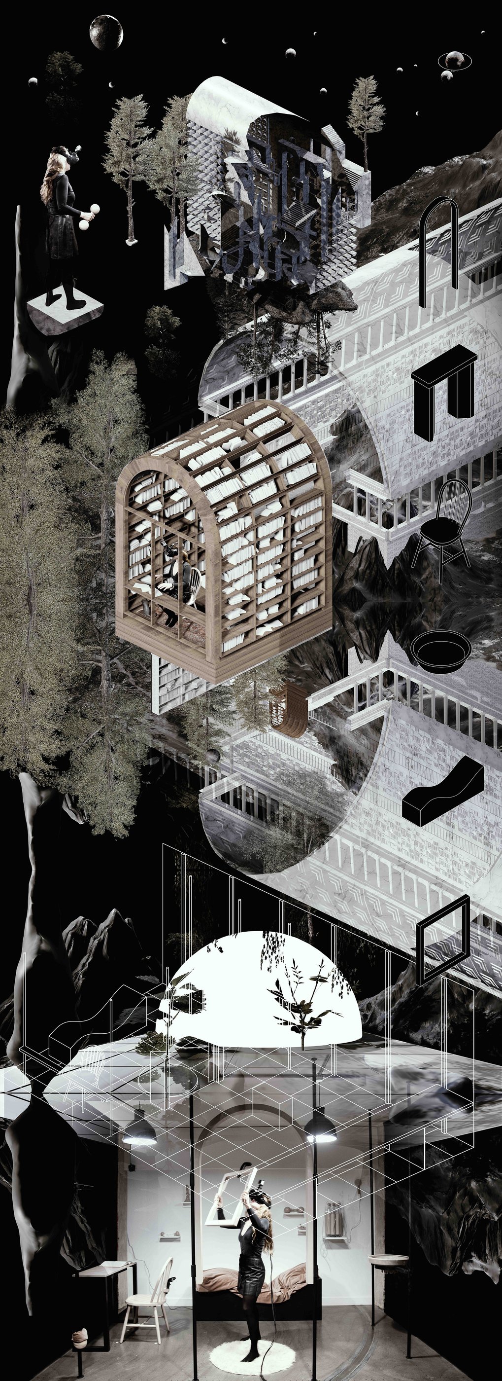Micro-Utopia — MR experience, poster