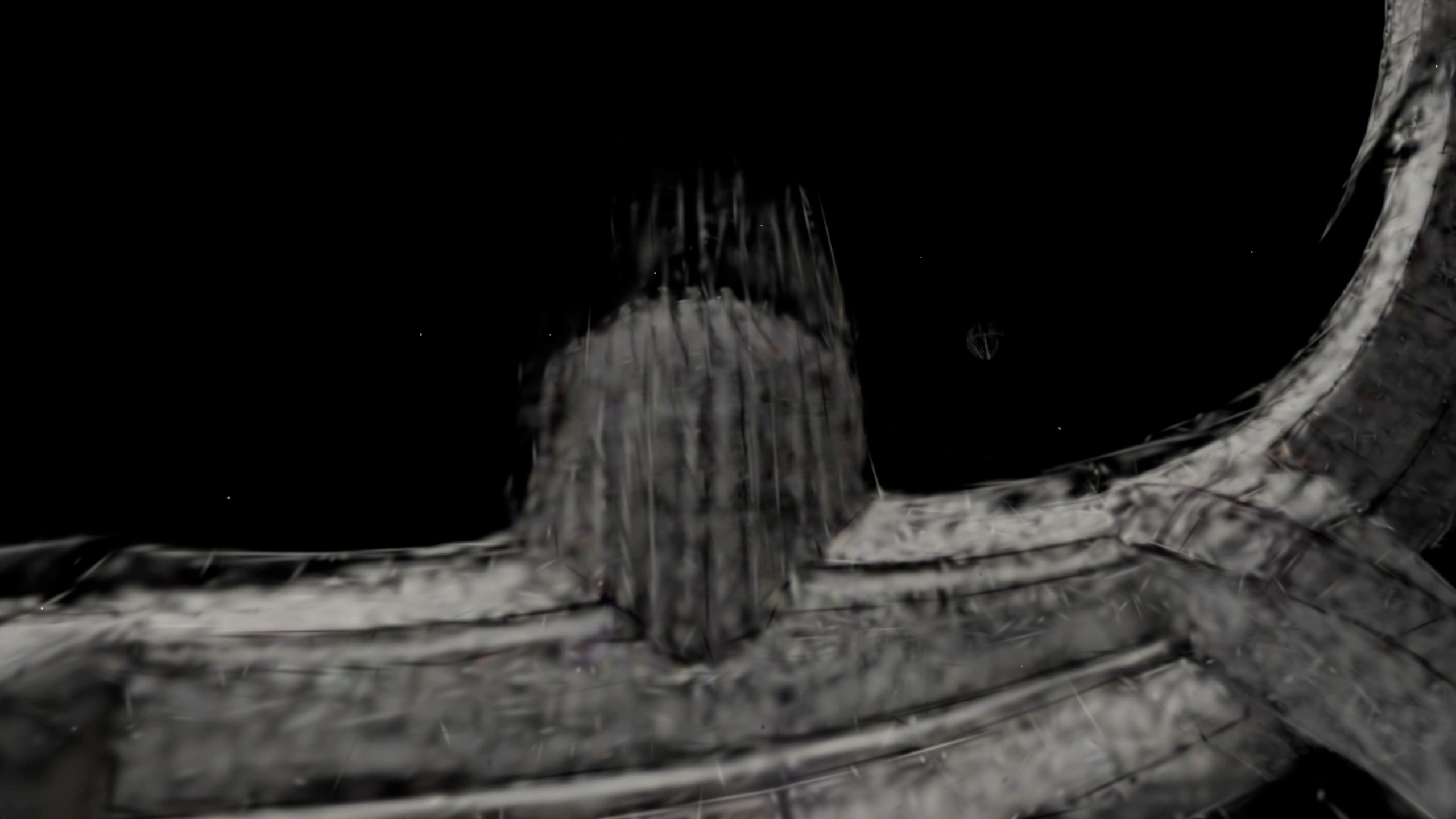 Mirrorworlds — Inside the VR: Gaussian splat of a dreamed balcony