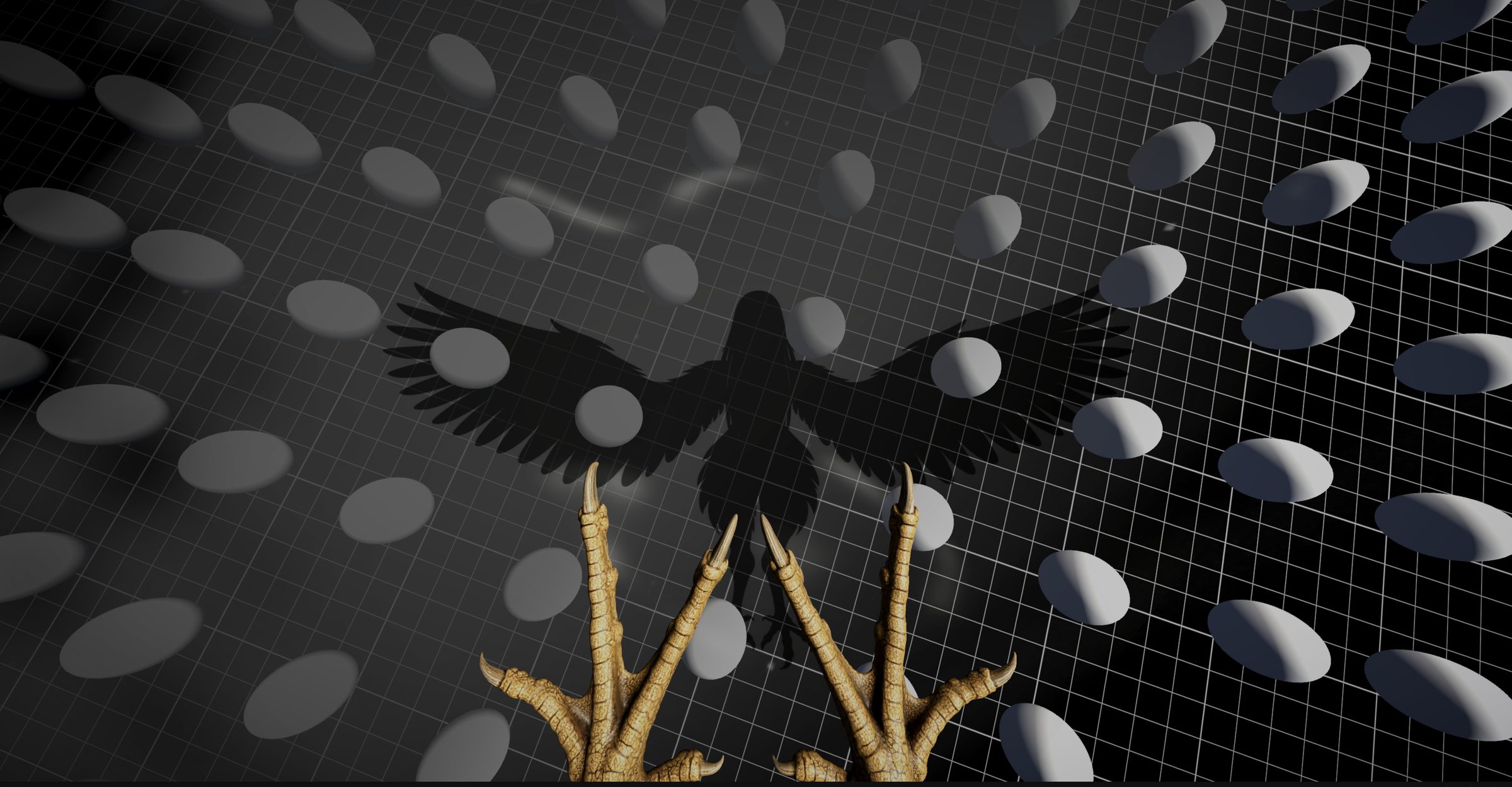 A Wing That Was a Hand — Sinking Through the Grid